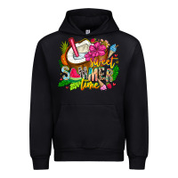 Black summer time Urban Hoodie - CowhideDigitalArt