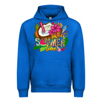 Cobalt summer time Urban Hoodie - CowhideDigitalArt