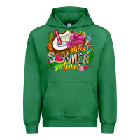 Emerald summer time Urban Hoodie - CowhideDigitalArt