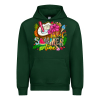 Forest Green summer time Urban Hoodie - CowhideDigitalArt