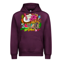Mauve Wine summer time Urban Hoodie - CowhideDigitalArt
