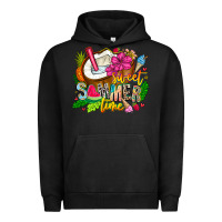 Pigment Black summer time Urban Hoodie - CowhideDigitalArt