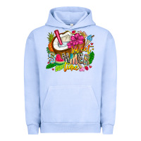 Pigment Grape Ice summer time Urban Hoodie - CowhideDigitalArt