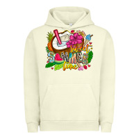 Pigment Pistachio summer time Urban Hoodie - CowhideDigitalArt
