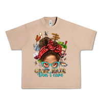 Burro Camp Hair Dont Care Messy Bun Bbs Urban Heavy Tee - BundleAndBundleShop