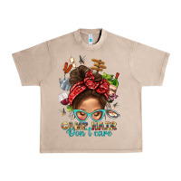 French Oak Camp Hair Dont Care Messy Bun Bbs Urban Heavy Tee - BundleAndBundleShop