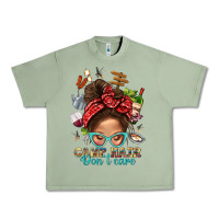 Camp Hair Dont Care Messy Bun Bbs Urban Heavy Tee | Teevron