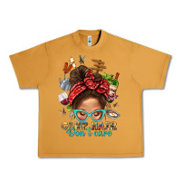 Peanut Butter Camp Hair Dont Care Messy Bun Bbs Urban Heavy Tee - BundleAndBundleShop