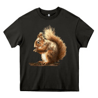 Asphalt Squirrels Heavy Core Tee - LillyAllenDesigns