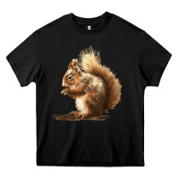 Black Squirrels Heavy Core Tee - LillyAllenDesigns