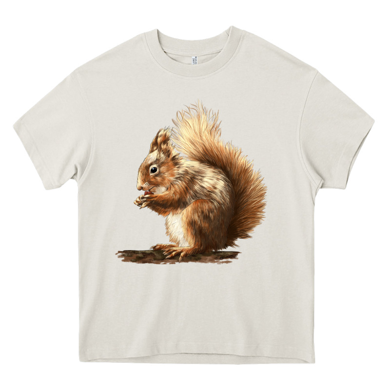 Squirrels Heavy Core Tee by LillyAllenDesigns | Teevron
