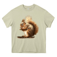 Mossy Squirrels Heavy Core Tee - LillyAllenDesigns