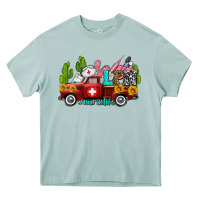 Arona lpn nurse truck with cactus and sunflowers Heavy Core Tee - AdoDesignShop