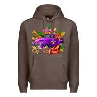 Coffee mardi gras truck olivia Premium Hoodie - OliviaCreatesArt