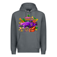 Rock mardi gras truck olivia Premium Hoodie - OliviaCreatesArt