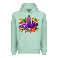 Seafoam mardi gras truck olivia Premium Hoodie - OliviaCreatesArt