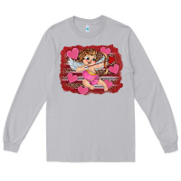 Moon Dust valentine's day cupid heart Long Sleeve Tee - RanaPortraitStore