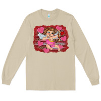 Valentine's Day Cupid Heart Long Sleeve Tee | Teevron