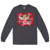 Smoke valentine's day cupid heart Long Sleeve Tee - RanaPortraitStore