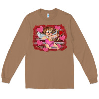 Toasted Coconut valentine's day cupid heart Long Sleeve Tee - RanaPortraitStore