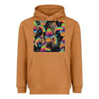 Meerkat pride cupcake seamless pattern Heavyweight Hoodie - FaDigitalArtStudio