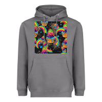 Storm pride cupcake seamless pattern Heavyweight Hoodie - FaDigitalArtStudio