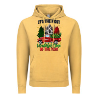 Vintage Mustard its the most wonderful time of the year Vintage Hoodie - MaliasSmallBusiness