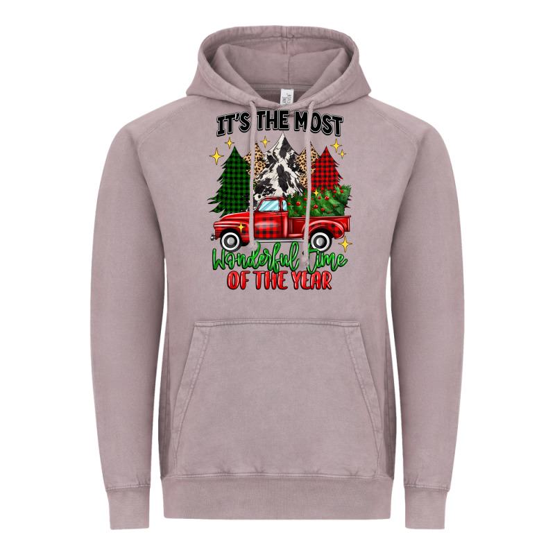 Its The Most Wonderful Time Of The Year Vintage Hoodie by MaliasSmallBusiness | Teevron