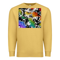 Antique Gold rainbow pride cowhide tumbler Premium Sweatshirt - FaDigitalArtStudio