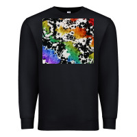 Black rainbow pride cowhide tumbler Premium Sweatshirt - FaDigitalArtStudio