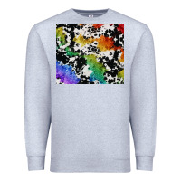 Heather Grey rainbow pride cowhide tumbler Premium Sweatshirt - FaDigitalArtStudio