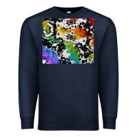 Navy rainbow pride cowhide tumbler Premium Sweatshirt - FaDigitalArtStudio