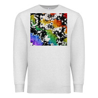 Oatmeal Heather rainbow pride cowhide tumbler Premium Sweatshirt - FaDigitalArtStudio