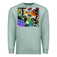 Seafoam rainbow pride cowhide tumbler Premium Sweatshirt - FaDigitalArtStudio