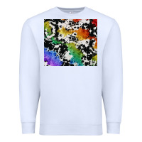 White rainbow pride cowhide tumbler Premium Sweatshirt - FaDigitalArtStudio