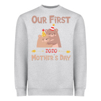 Heather Grey Our First Mother's Day Heavyweight Sweatshirt - Bettercallsaul