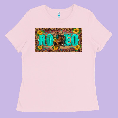 Western Rodeo Horse Leopard Aztek Sunflower License Plate Template Ladies Tee Designed By Barkaloodesign