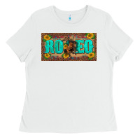 White western rodeo horse leopard aztek sunflower license plate template Ladies Tee - BarkalooDesign