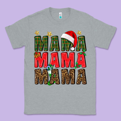 Christmas Mama Classic Tee Designed By Bundleandbundleshop