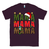Plum Christmas Mama Classic Tee - BundleAndBundleShop