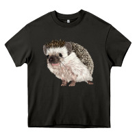 Asphalt Hedgehog Illustrations Heavy Core Tee - LillyAllenDesigns