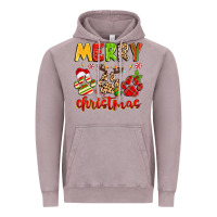 Vintage Zinc merry christmas paws Vintage Hoodie - MaliasSmallBusiness