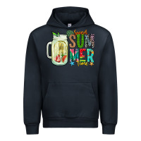Navy sweet summer time Urban Hoodie - CowhideDigitalArt