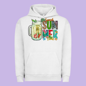 Sweet Summer Time Urban Hoodie Designed By Cowhidedigitalart