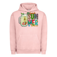 Pigment Salmon sweet summer time Urban Hoodie - CowhideDigitalArt