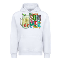 White sweet summer time Urban Hoodie - CowhideDigitalArt