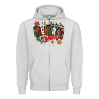 Dove Grey merry mama Zipper Hoodie - CowGirlArtShop