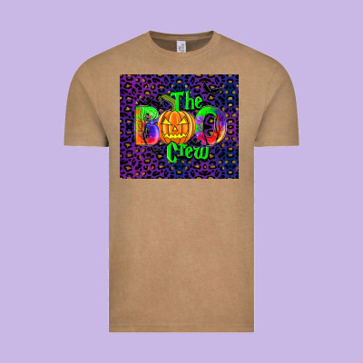The Boo Crew Tumbler Vintage Tee Designed By Jahusdesignshop