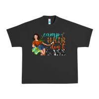 Pigment Black Camp Hair Don't Care Urban Heavy Tee - BundleAndBundleShop