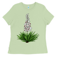 Matcha Yucca Flower IIIustrations Ladies Tee - LillyAllenDesigns